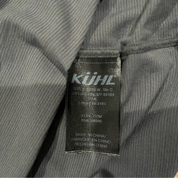 Kuhl Valiant T-Shirt Men Medium Gray Performance Outdoor Baselayer Merino Wool - Picture 6 of 6